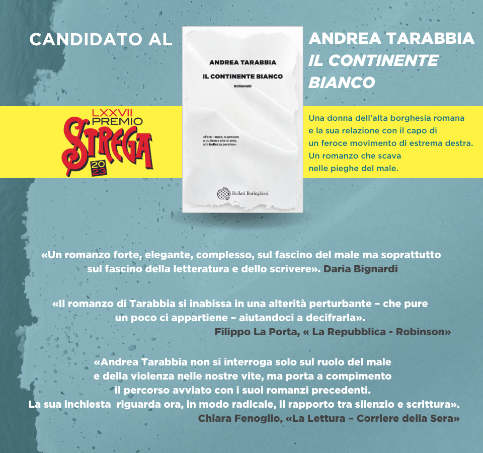 Il continente bianco di Andrea Tarabbia - Candidato Premio Strega 2023
