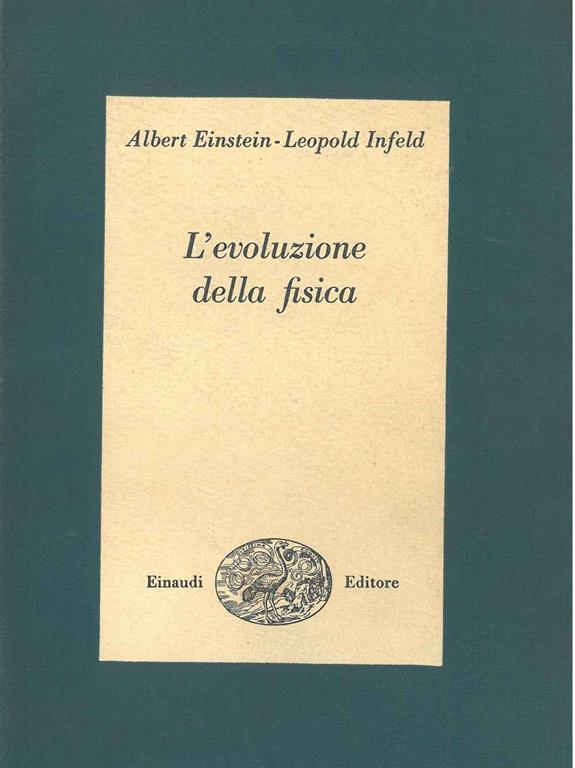 prima copertina Evoluzione della fisica